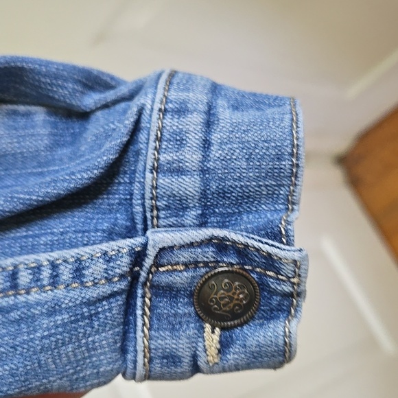 Blue Denim Jacket With Hello Kitty Ladybug - Picture 5 of 5